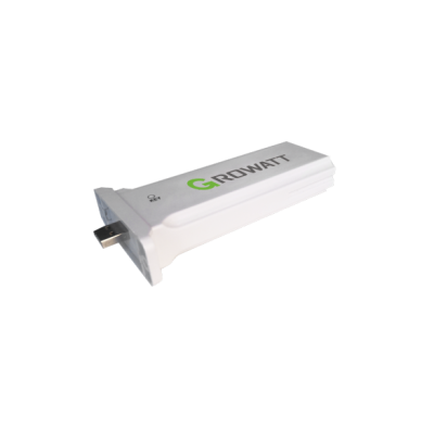 En Growatt Shine Wifi F modul, der er en nem og enkel overvågningsløsning til invertere