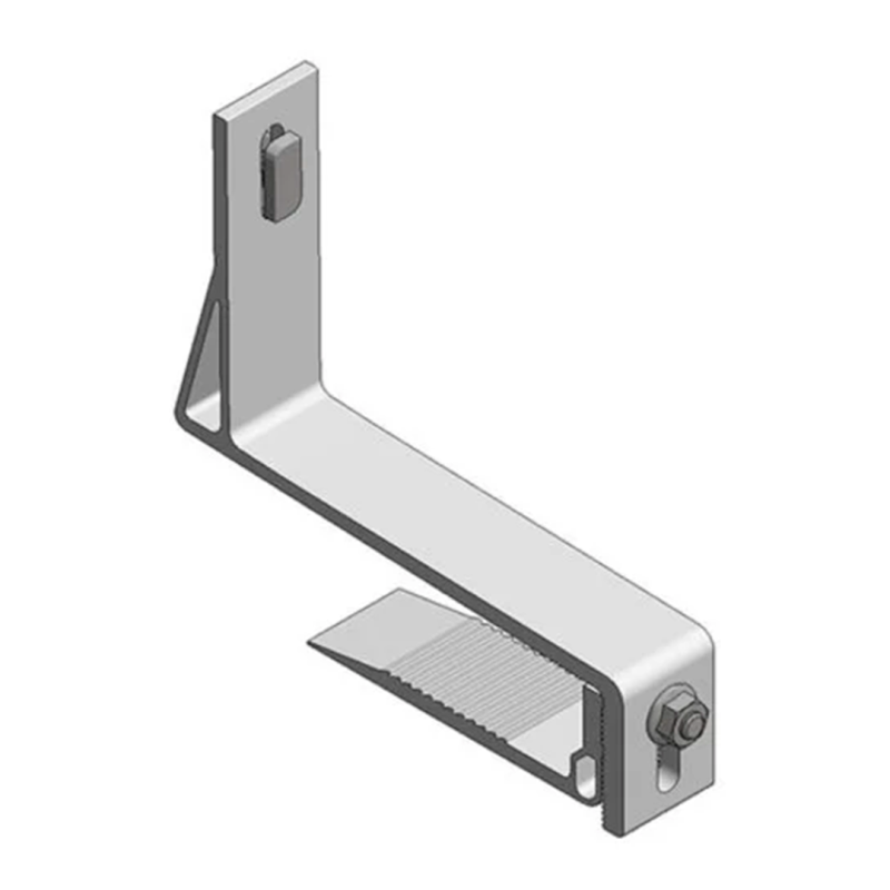 En rustfri aluminium slimline tagkrog fra Van der Valk, som er justerbar med 35-59 mm, som kan tåle alt slags vejr