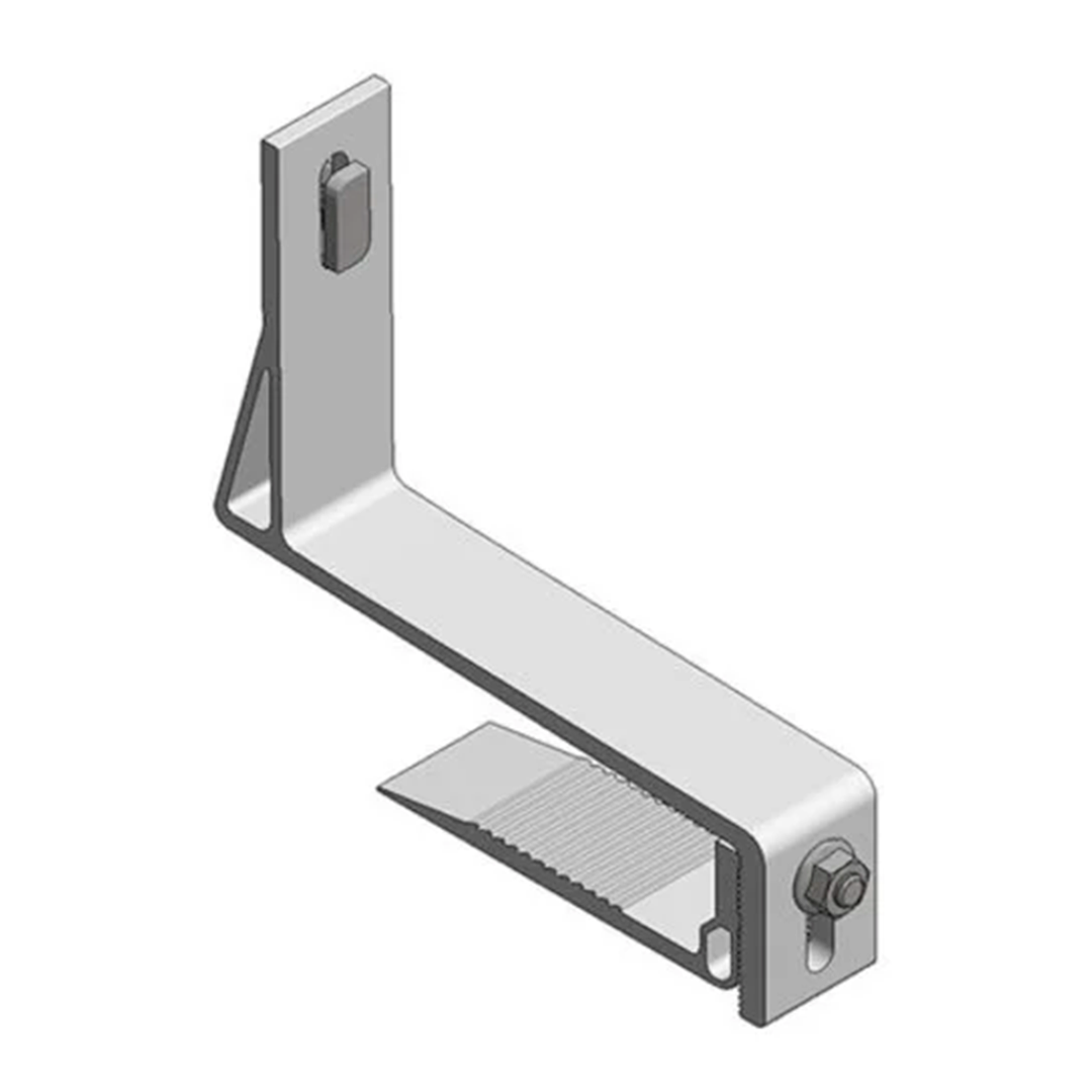 En rustfri aluminium slimline tagkrog fra Van der Valk, som er justerbar med 35-59 mm, som kan tåle alt slags vejr