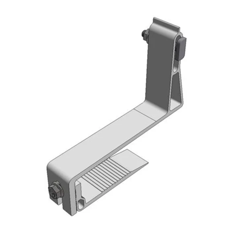 En rustfri aluminium slimline tagkrog Twist fra Van der Valk, som er justerbar med 35-59 mm, som kan tåle alt slags vejr