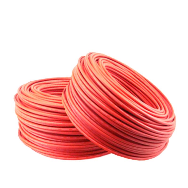 100 meter installationskabel i rød / 4mm2